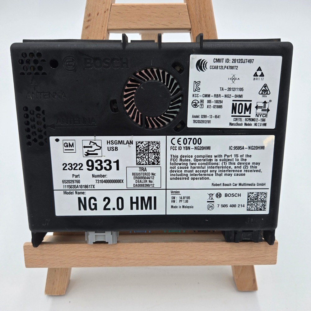 14-19 Chevrolet Silverado Human Machine Interface Control Module HMI OE 23229331